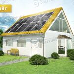 Гибридная солнечная электростанция Энерговольт Г5.1-230В ( 5 кВт )