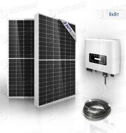Сетевая солнечная электростанция Энерговольт С8.5-220В ( 8 кВт, 230 Вольт )